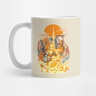 Smash! Zap!! Zooom!! - Butt-Chinned Captain Mug